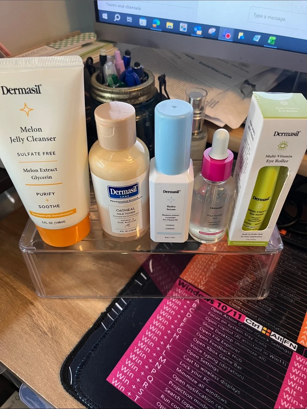 Melon Jelly Cleanser & Skincare Set — Pink, White, Yellow